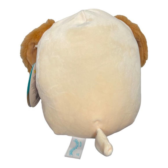 Squishmallows 8" Harrison Puppy Dog NWT New Plush Stuffed Animal Cream Brown - Picture 2 of 3
